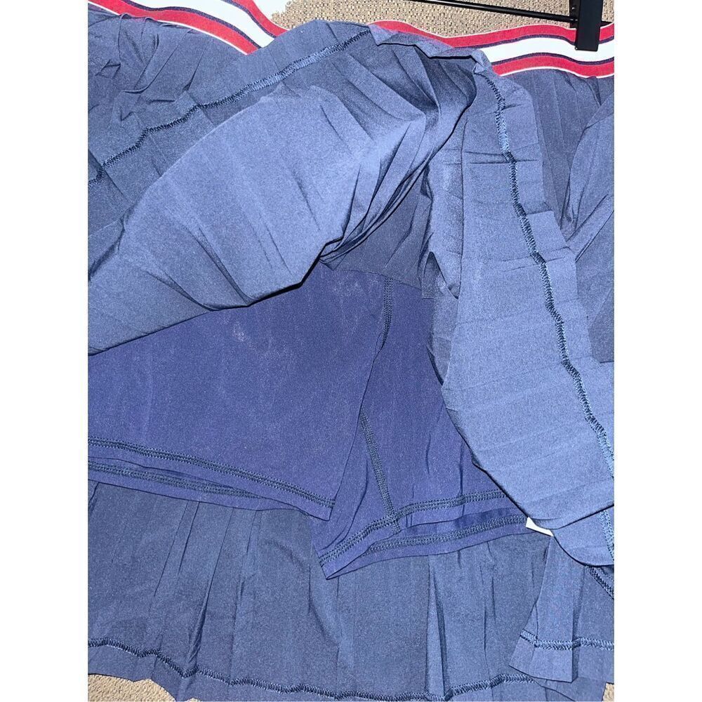 NWT Lilly Pulitzer Luxletic Makara Skort Low Tide Navy XL UPF 50 - Picture 4 of 5